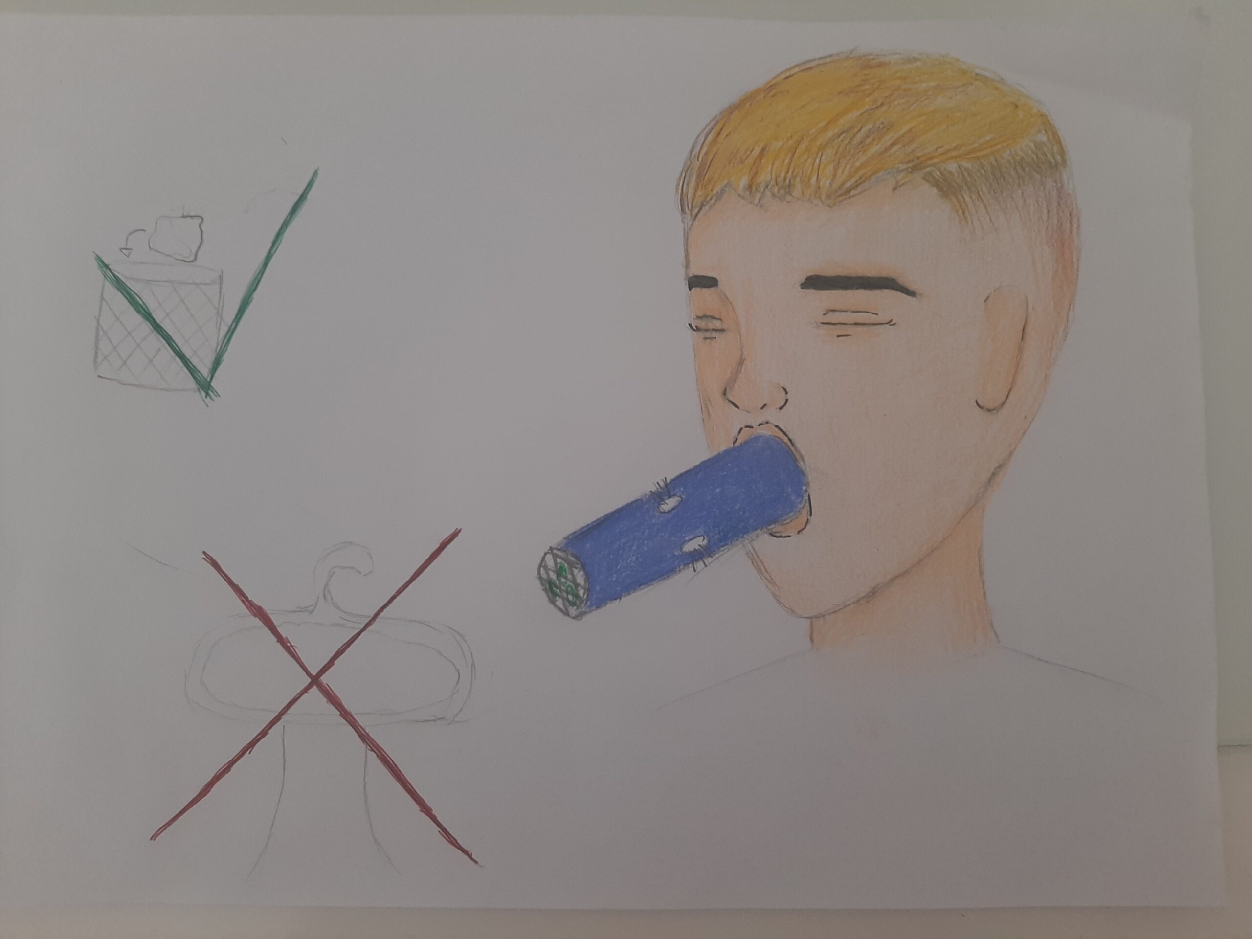 Un respiro per la mia felicità disegno