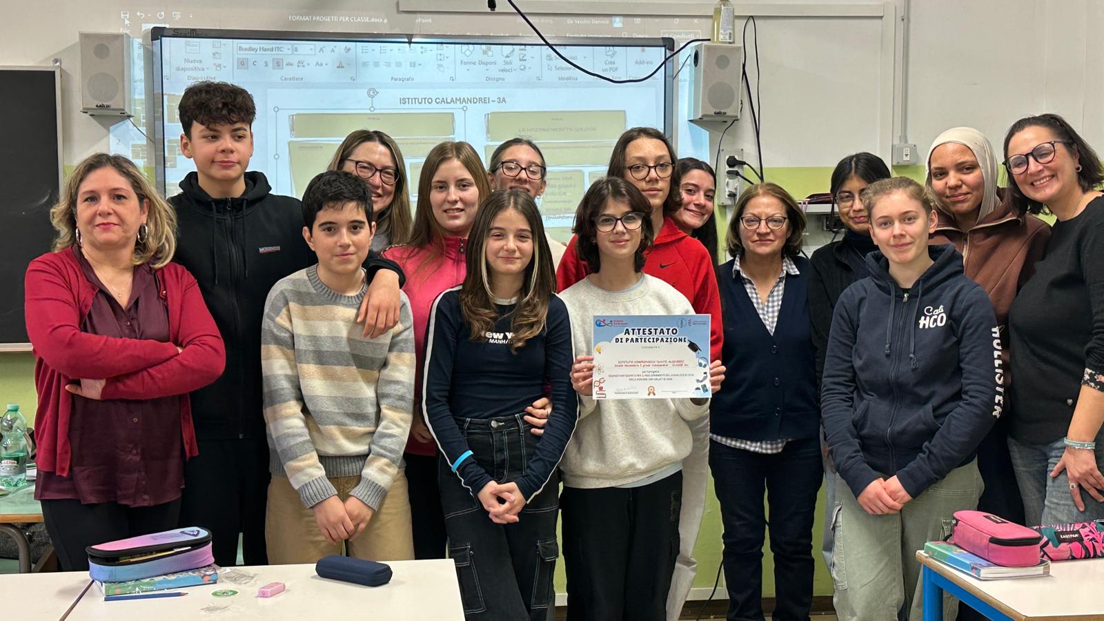 foto classe 3a calamandrei- sesto san giovanni