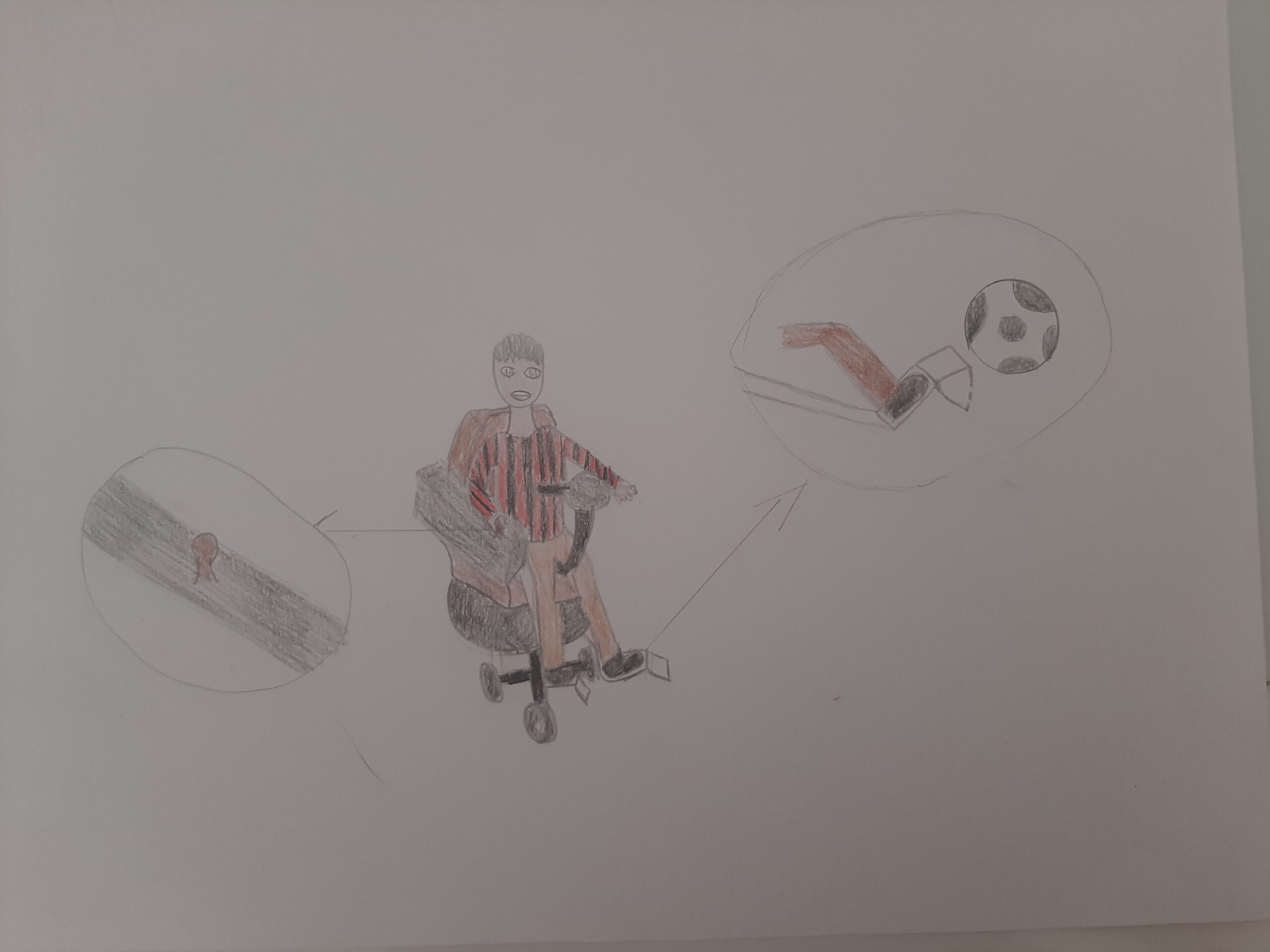 un sogno a 4 ruote disegno